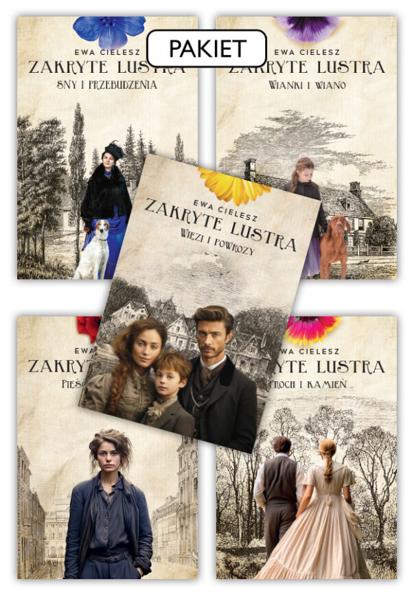Zakryte lustra. Pakiet 1-5 <span class="limit">(książki z autografem Autorki)</span>
